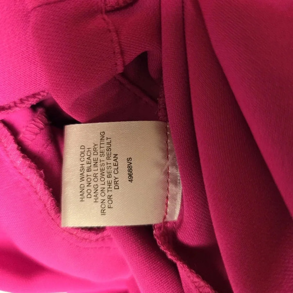 Women’s Romeo + Juliet Couture Fuchsia Hot Pink Romper Sz Large - Picture 14 of 15